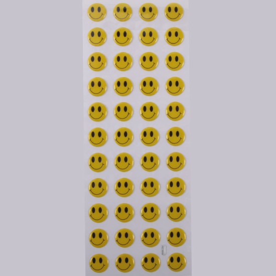 Smiley Face Sticker Aufkleber - FC1010 - Mytortenland